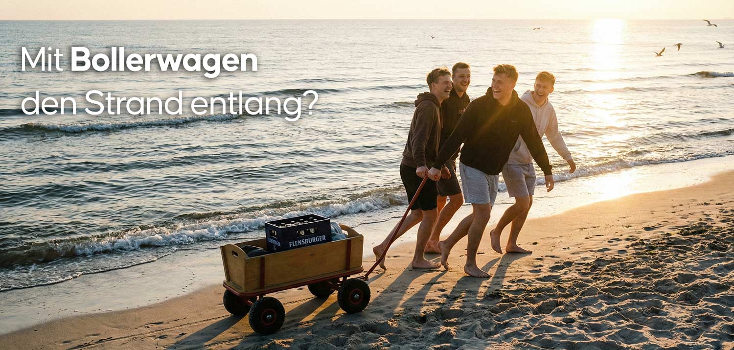 Usedom Newsletter Herrentag Bollerwagen